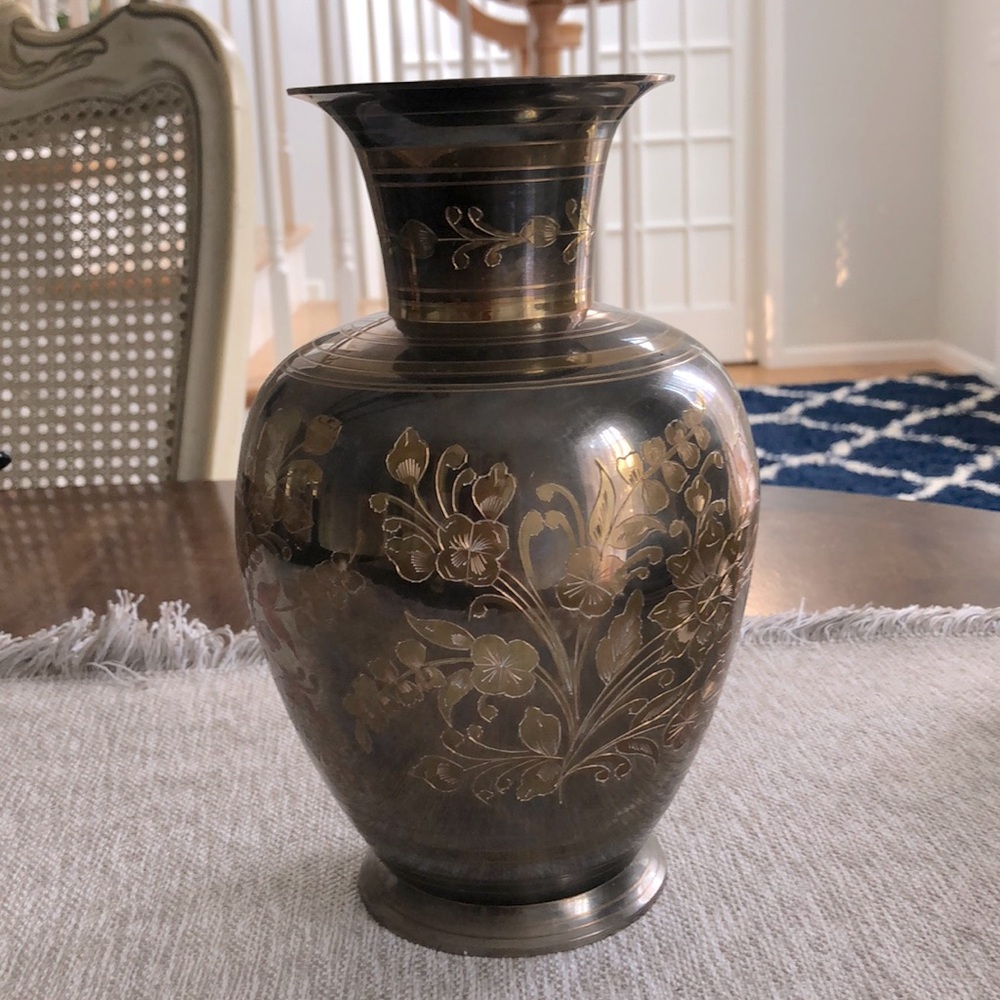 Vintage Indian vase